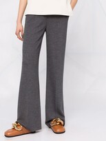 Thumbnail for your product : Loro Piana Knitted Wide-Leg Trousers