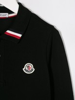Thumbnail for your product : Moncler Enfant Logo Patch Polo Shirt