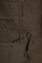 Thumbnail for your product : Haider Ackermann Boiled wool-blend jacket