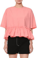 Designer brands panels bralet pink hem out elastic cut Out pink panels hem bralet cut elastic like with leggings