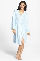 Thumbnail for your product : Carole Hochman Designs 'Fresh Rose Tiles' Short Hooded Robe