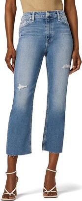 Hudson Remi High-Rise Straight Crop in Oceanview (Oceanview) Women's Jeans