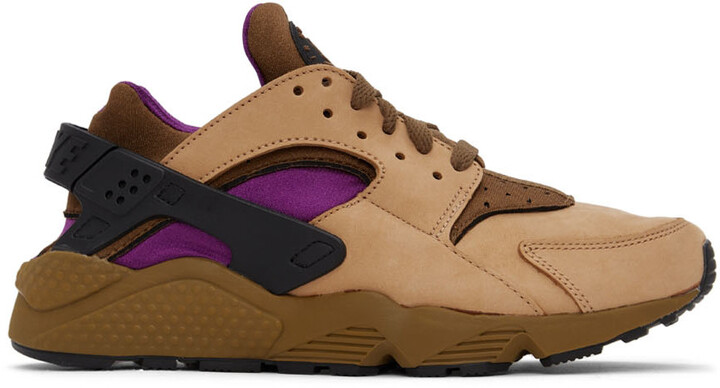 nike huarache tan