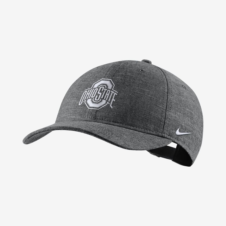 ohio state black nike hat