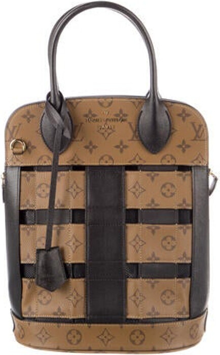Louis Vuitton Reverse Monogram Tressage Tote MM - ShopStyle