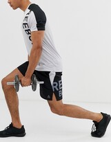 Thumbnail for your product : Reebok one series colour block shorts in black