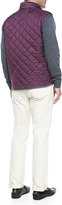 Thumbnail for your product : Peter Millar Quilted Potomac Vest, Purple