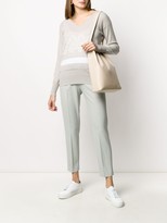 Thumbnail for your product : Fabiana Filippi High-Rise Cropped Trousers