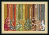 Thumbnail for your product : Amanti Art Guitar Heritage Framed Art Print