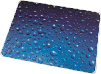 Floortex Colortex Floor Mat in "Drops" Design - 36" x 48"