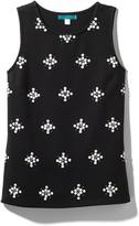 Thumbnail for your product : Pim + Larkin All Over Embellished Shell Top
