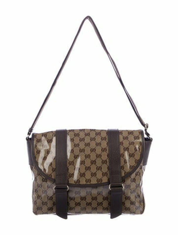 Gucci GG Crystal Messenger Bag Beige ShopStyle