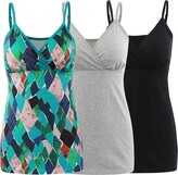 Thumbnail for your product : COLOMI Maternity Nursing Tank Tops Built in Bra for Breastfeeding Basic Camisole (L