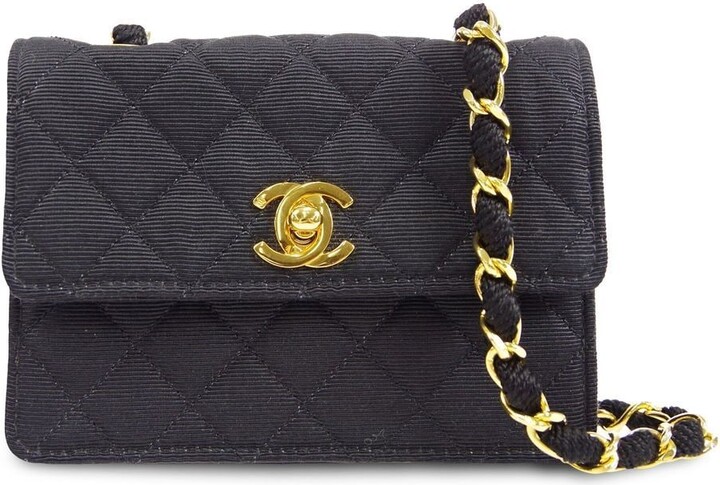 Chanel Pre Owned 1990 CC Turn-lock shoulder bag - ShopStyle