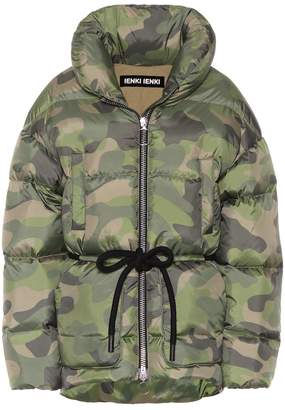 Ienki Ienki Mishko camouflage puffer jacket