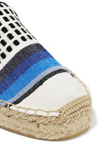 Thumbnail for your product : Soludos + Lemlem Lula Printed Canvas Espadrille