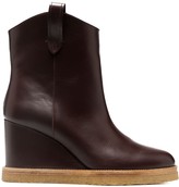 Thumbnail for your product : BA&SH Cristina wedge ankle boots