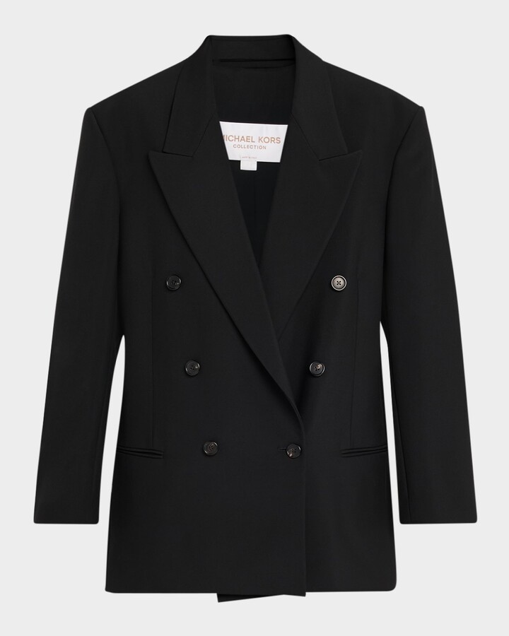 Michael Kors Collection Shawn Double-Breasted Blazer