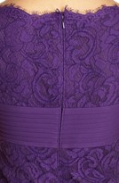 Thumbnail for your product : Tadashi Shoji Crisscross Waist Lace Sheath Dress (Regular & Petite)
