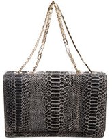Thumbnail for your product : Victoria Beckham Python Hexagonal Chain Bag