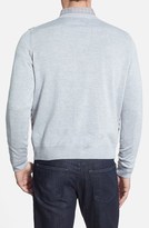 Thumbnail for your product : Thomas Dean Gingham Front V-Neck Sweater