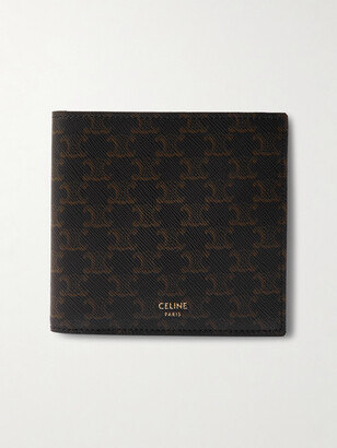 Celine Homme Men's Leather-trimmed Zip-Around Wallet