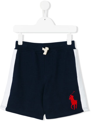 Ralph Lauren Kids logo embroidered sweat shorts