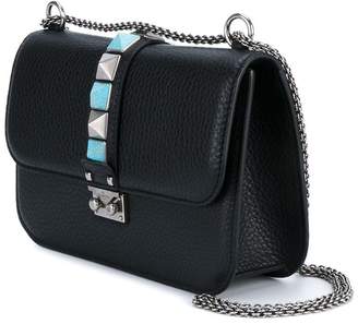 Valentino black Garavani Glam Lock shoulder bag
