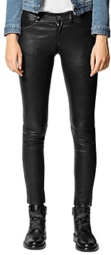 zadig & voltaire leather pants