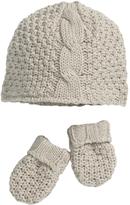 Thumbnail for your product : Mamas and Papas Knit Hat and Mitt Set (2 Piece)