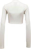Thumbnail for your product : Puma Long Sleeve Cropped Mock Neck Top