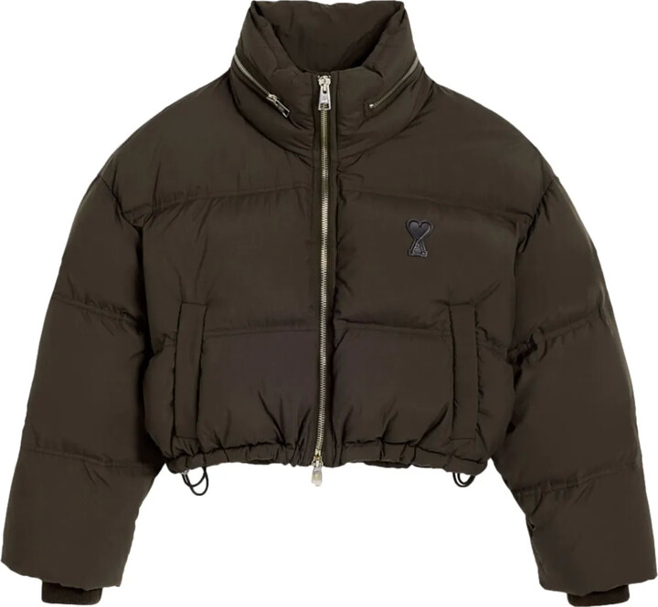 AMI Paris Zipped Puffer Jacket