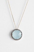 Thumbnail for your product : Suzanne Kalan Stone & Sapphire Pendant Necklace