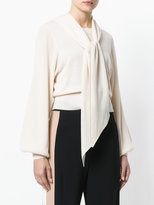 Thumbnail for your product : Chloé Chloé tie neck sweater