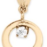 Thumbnail for your product : Lana Solo Mini Bond Cusp Pendant Necklace