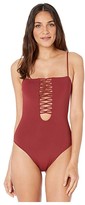 Thumbnail for your product : O'Neill Salt Water Solids Strappy One-Piece (Ruby) Women's Swimsuits One Piece