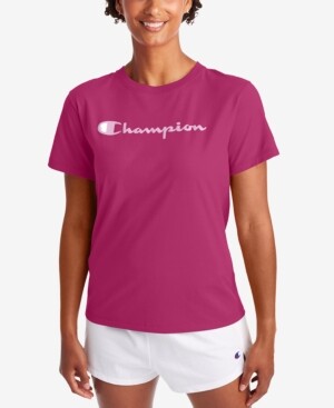 Champion Purple T-shirts | Shop the world's largest collection of fashion |  ShopStyle