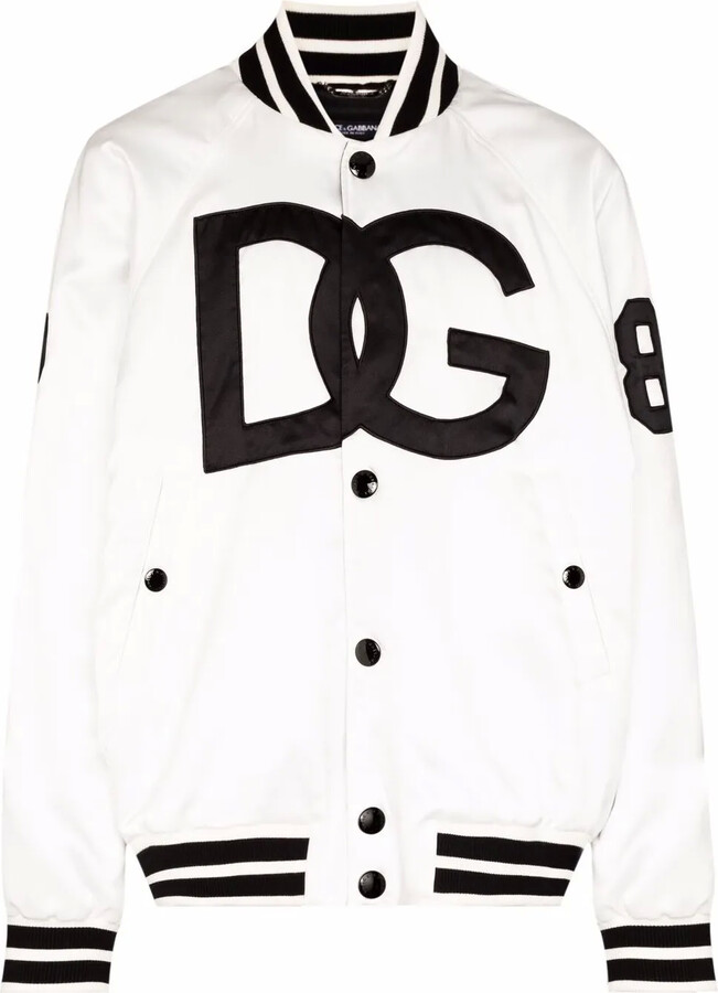 Dolce & Gabbana satin varsity jacket ShopStyle