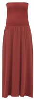 Thumbnail for your product : Eres Oda Bandeau Jersey Maxi Dress - Red
