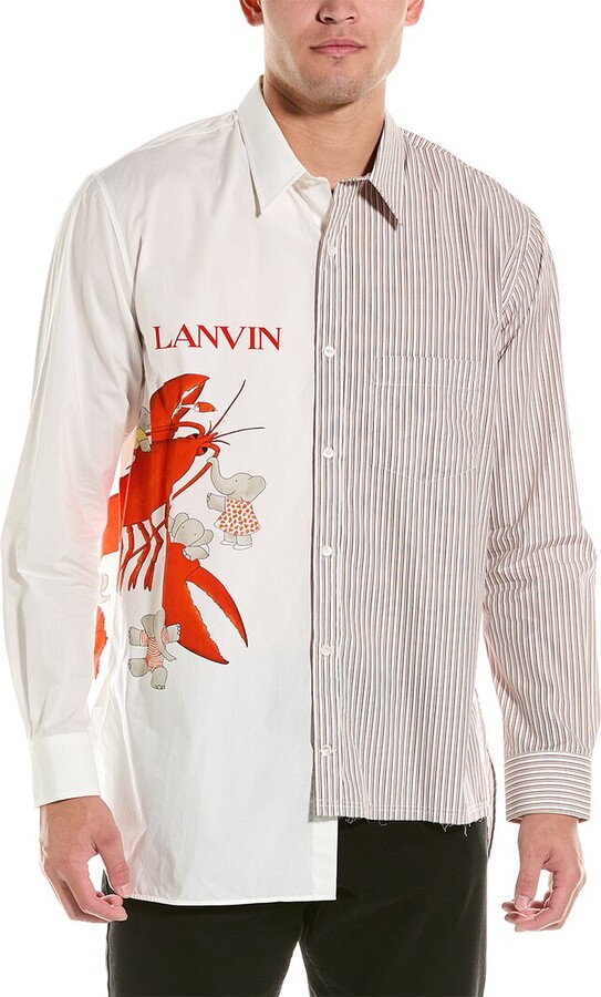 Lanvin Men's Short Sleeve Shirts | ShopStyle CA