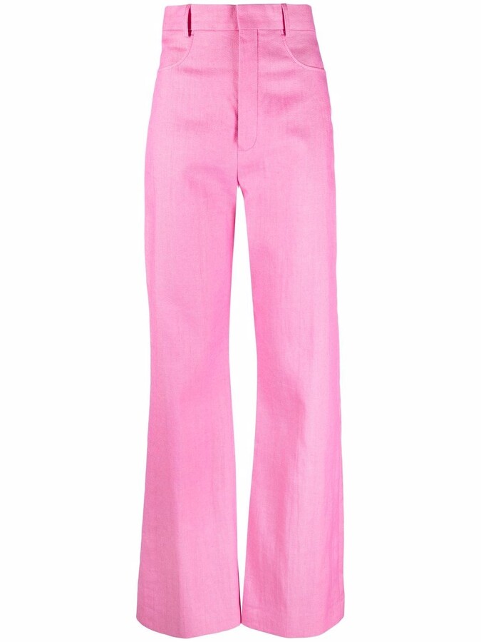 Jacquemus High Waisted Pants - ShopStyle