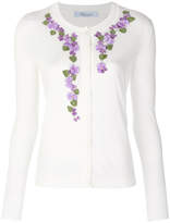 Blumarine embroidered floral cardigan 