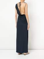 Thumbnail for your product : Kacey Devlin deconstructed neck tie dress