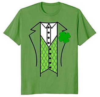 DAY Birger et Mikkelsen Irish Tuxedo Shirt Funny St Patricks Ireland Leprechaun