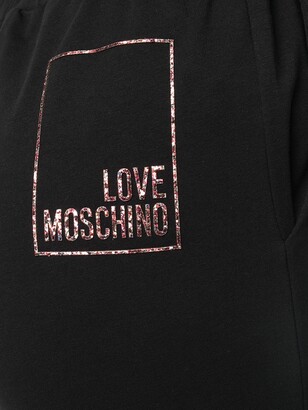 Love Moschino Cropped Track Pants