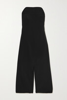 Thumbnail for your product : Tibi Strapless Silk Midi Dress - Black