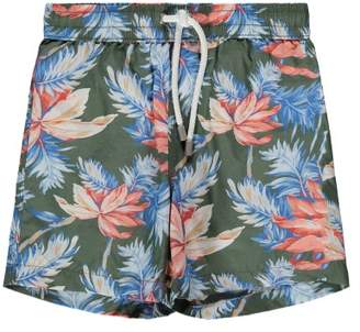 Hartford Achille Island Flower Shorts