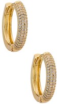 Thumbnail for your product : Amber Sceats Diamond Hoop Earring
