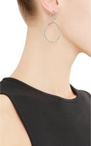 Thumbnail for your product : Ileana Makri Brown Diamond & Oxidized White Gold "Again Single" Earrings