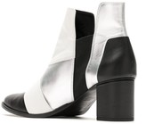Thumbnail for your product : Gloria Coelho Metallic Leather Boots